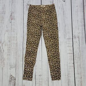 WE THE FREE Women's Size 24 Funky & Boho Cheetah High Rise Cropped Skinny Pants